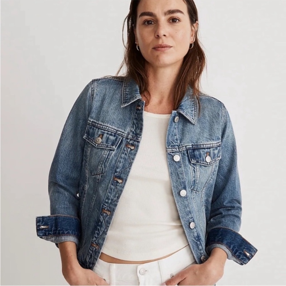 Madewell Classic Blue Denim Jacket Size S
